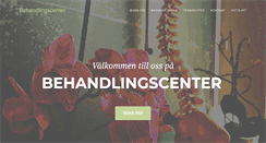 Desktop Screenshot of behandlingscenter.se